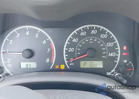 2010 Toyota Corolla Le из США, поврежденный, VIN 1NXBU4EE7AZ286623